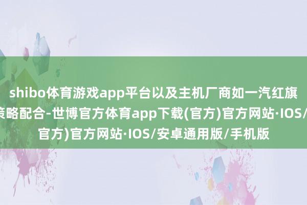 shibo体育游戏app平台以及主机厂商如一汽红旗、捷途汽车等达成策略配合-世博官方体育app下载(官方)官方网站·IOS/安卓通用版/手机版