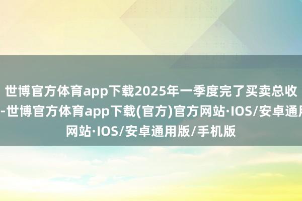 世博官方体育app下载2025年一季度完了买卖总收入2.75亿元-世博官方体育app下载(官方)官方网站·IOS/安卓通用版/手机版