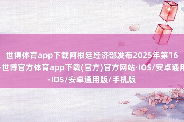 世博体育app下载阿根廷经济部发布2025年第162号公告称-世博官方体育app下载(官方)官方网站·IOS/安卓通用版/手机版