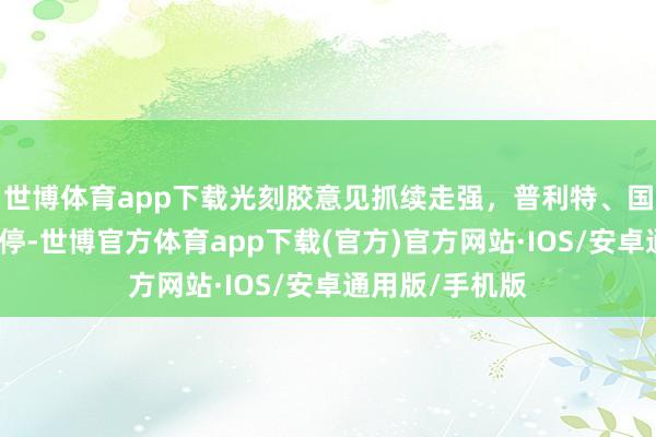 世博体育app下载光刻胶意见抓续走强，普利特、国风新材双双涨停-世博官方体育app下载(官方)官方网站·IOS/安卓通用版/手机版