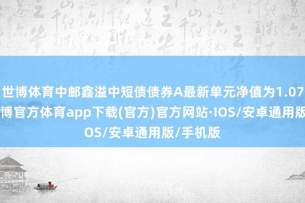 世博体育中邮鑫溢中短债债券A最新单元净值为1.0759元-世博官方体育app下载(官方)官方网站·IOS/安卓通用版/手机版